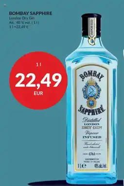 Nielsen's Discount BOMBAY SAPPHIRE tilbud