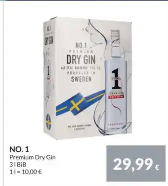 Nielsen's Discount No.1 premium dry gin tilbud