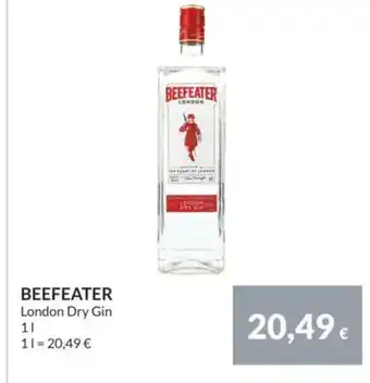 Nielsen's Discount BEEFEATER London Dry Gin 11 tilbud