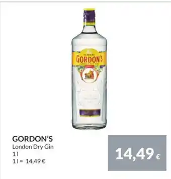 Nielsen's Discount GORDON'S London Dry Gin tilbud