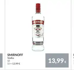 Nielsen's Discount Smirnoff tilbud