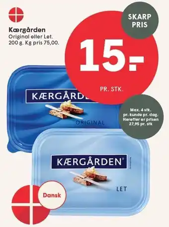 SPAR Kærgården tilbud