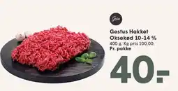 SPAR Gestus Hakket Oksekød 10-14% tilbud