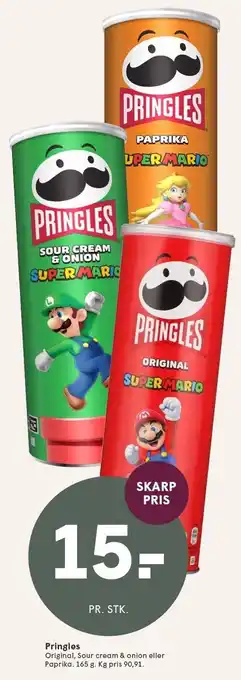 SPAR Pringles tilbud