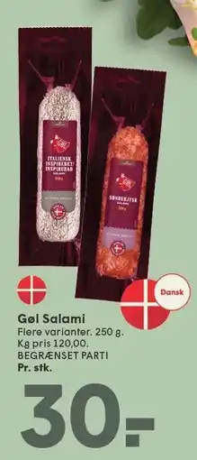 SPAR Gøl Salami tilbud