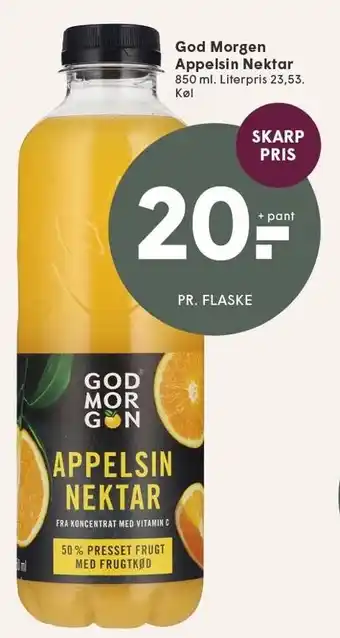 SPAR God Morgen Appelsin Nektar tilbud