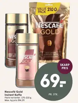 SPAR Nescafé Gold Instant Kaffe tilbud