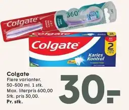 SPAR Colgate tilbud