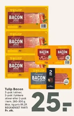 SPAR Tulip Bacon tilbud