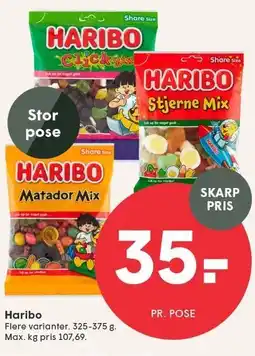 SPAR Haribo tilbud