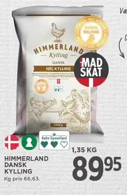 MENY HIMMERLAND DANSK KYLLING 1,35 kg tilbud