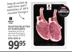 MENY SKAFTKOTELETTER AF DUROCGRIS tilbud