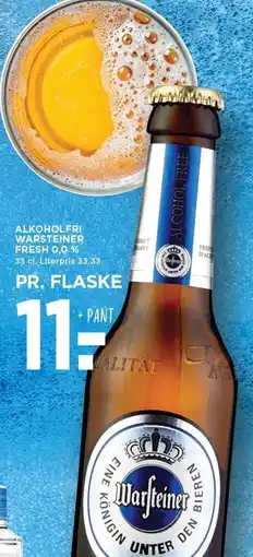 MENY ALKOHOLFRI WARSTEINER FRESH 0,0% tilbud