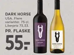 MENY Dark Horse 75 cl tilbud