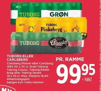 MENY TUBORG ELLER CARLSBERG tilbud