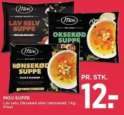 MENY Mou suppe 1000 g tilbud