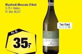 Calle Manfredi Moscato D'Asti tilbud