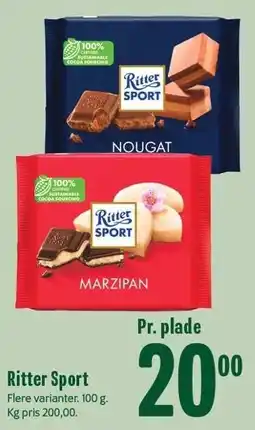 Min Købmand Ritter Sport tilbud