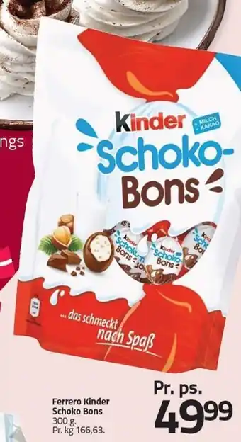 Fleggaard Ferrero Kinder Schoko Bons 300 g tilbud