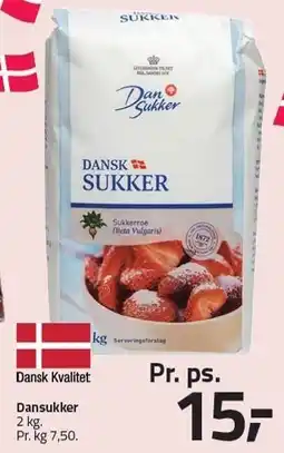 Fleggaard Dansukker 2 kg tilbud