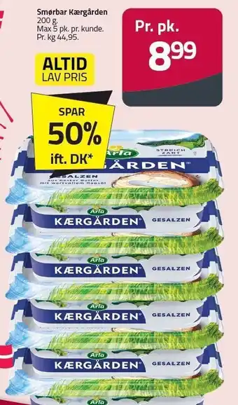 Fleggaard Smørbar Kærgården 200 g tilbud