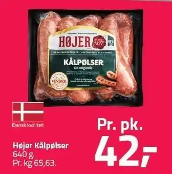 Fleggaard Højer Kålpølser 640 g tilbud