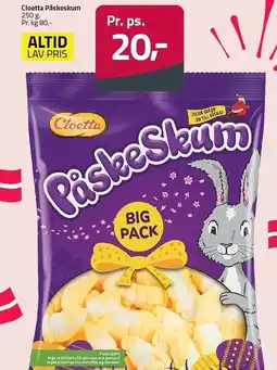 Fleggaard Cloetta Påskeskum 250 g tilbud