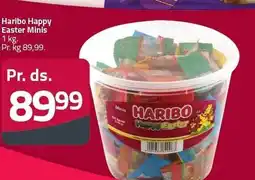 Fleggaard Haribo Happy Easter Minis 1 kg tilbud