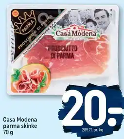 REMA 1000 Casa Modena parma skinke 70 g tilbud