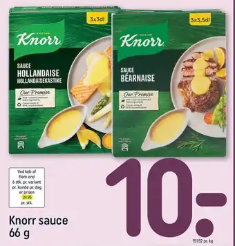 REMA 1000 Knorr sauce tilbud