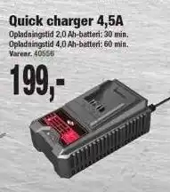 Harald Nyborg Quick charger 4,5A tilbud