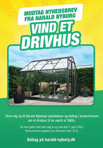 Harald Nyborg VIND ET DRIVHUS tilbud