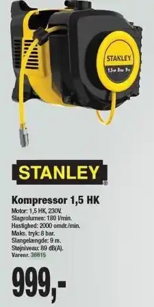 Harald Nyborg Kompressor 1,5 HK tilbud