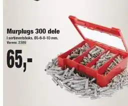 Harald Nyborg Murplugs 300 dele tilbud