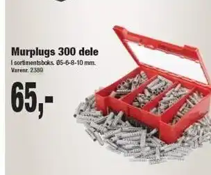 Harald Nyborg Murplugs 300 dele tilbud