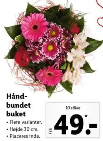 Lidl Hånd Bundet Buket tilbud