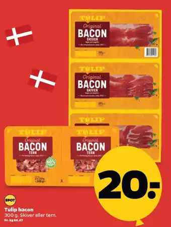 Netto Tulip bacon tilbud