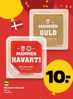 Netto Mammen skiveost tilbud