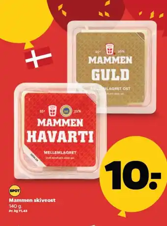 Netto Mammen skiveost tilbud