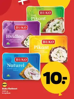 Netto Buko flødeost. tilbud