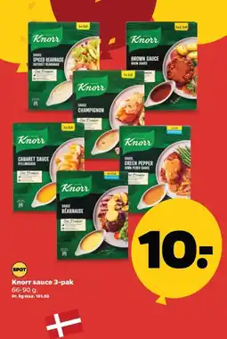 Netto Knorr sauce 3-pak tilbud