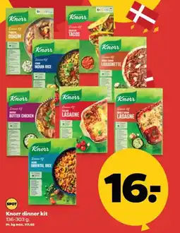 Netto Knorr dinner kit . tilbud