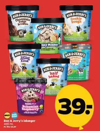 Netto Ben & Jerry's isbæger tilbud