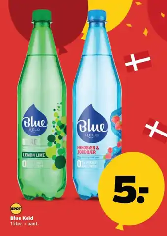 Netto Blue Keld 1 liter. + pant. tilbud