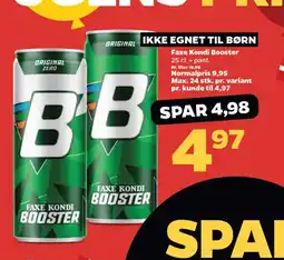 Netto Faxe Kondi Booster tilbud