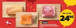 Netto Velsmag røget hamburgerryg, røget bacon eller dansk nakkefilet tilbud