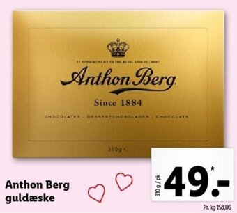 Lidl Anthon Berg Guldæske 310 g tilbud
