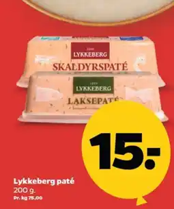 Netto Lykkeberg paté tilbud