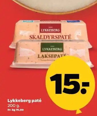 Netto Lykkeberg paté tilbud