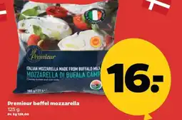 Netto Premieur bøffel mozzarella tilbud